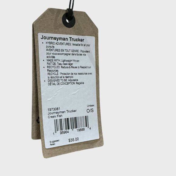 PrAna Women’s Journeymen Fish Taco Trucker Hat SnapBack NEW - Picture 7 of 9